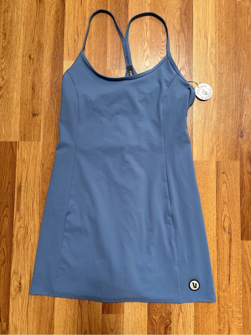 Vuori Women’s One Shot Blue Tennis Dress XL Extra Large NWT